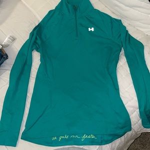 Under Armour jacket, small, turquoise color.